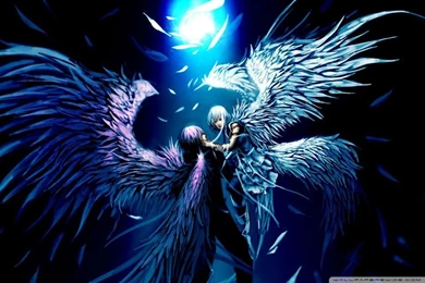 Two Angels Love Anime HD Desktop Wallpapers : High Definition ...