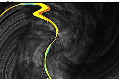 Download 1366x768 Black And Yellow Art Wallpapers