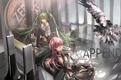 Wallpapers Of The Week: Hatsune Miku & Megurine Luka