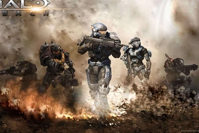 Download 1366x768 Halo Reach Characters Wallpapers