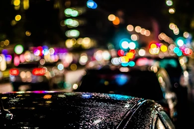 Bokeh City Lights HD Wallpapers