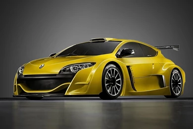 Renault Megane Trophy Front Side View Wallpapers 29136