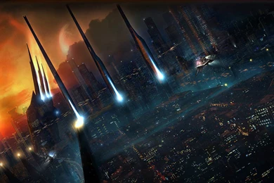 Futuristic Cityscape HD Wallpapers