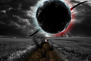 Dark Planet Over Lost Girl Wallpapers Fantasy Wallpapers