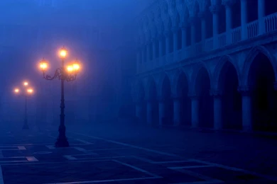 ROMANTIC WINTER NIGHT WALLPAPERS HD WAF1019