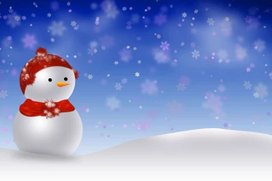 Free Snowman Desktop Wallpapers