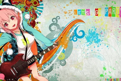 Anime Girl With Pink Hair And Headphones Wallpapers 177219