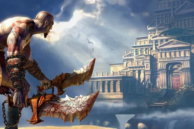 Kratos God Of War 2 Wallpapers Game Wallpapers