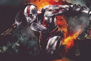 KRATOS , Wallpapers By Roxxanne GRAPHIC On DeviantArt