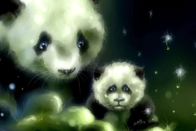 Pandas Wallpapers Digital Art Wallpapers