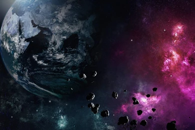 Download Meteors Moving In The Direction Of Earth HD Wallpapers For ...