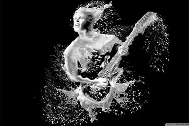 Playing The Guitar Wallpapers