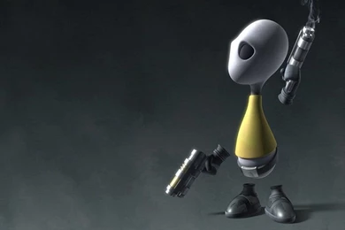 1024x768 Alien Lookout Desktop PC And Mac Wallpapers