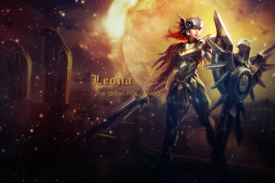 Leona League of Legends Wallpaper full HD Desktop 1.png