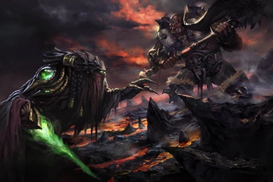 Video Games, StarCraft, Fantasy Art, Orcs, Artwork, Zeratul ...