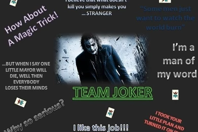 Wallpapers Team Batman And Team Joker Photo (14058679) Fanpop