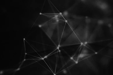 Scifi Web Dark Pattern Abstract Art iPad Wallpapers Download ...