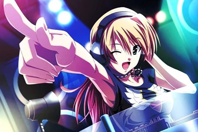 Anime Babe Girl Dj Wallpapers Wallpapers