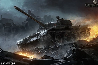 T 55 Tank World Of Tanks Wallpapers HD Download Of Game