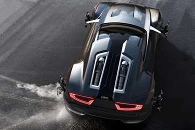 1366x768 Ford Mad Max Concept Car Wallpapers