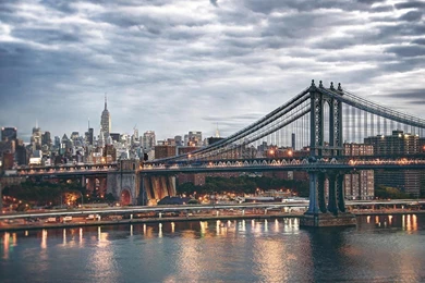 Triborough Bridge Manhattan Wallpaper.