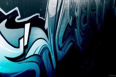 HD Blue Graffiti Wallpapers