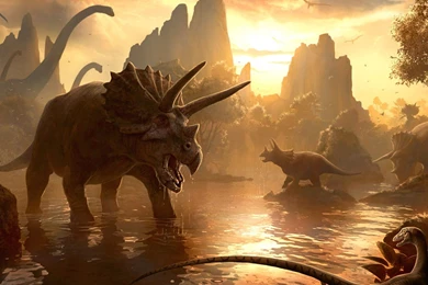 Android Wallpaper: Walking With Dinosaurs