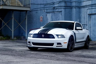 Download Wallpapers 1366x768 Ford, Mustang, Muscle Car, Boss 302 ...