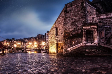 City Architecture Medieval Honfleur Ultra Hd Wallpapers Ultra ...