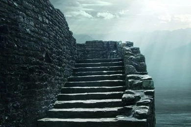 3D Design Stone Steps iPhone Wallpapers