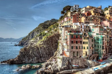 Download Wallpapers 1920x1080 Buildings, Landscape, Riomaggiore ...