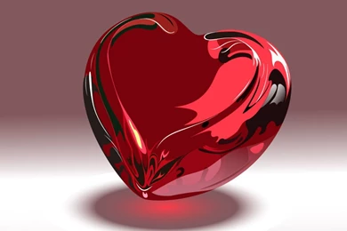 Love Pictures: Glass Heart Wallpapers