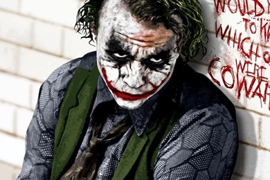 Heath Ledger Joker iPad 1 & 2 Wallpapers