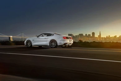 Download Wallpapers 3840x2400 Ford, Mustang, 2015, Vossen, Muscle ...