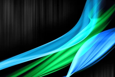Blue Green Abstract Curve Wallpapers