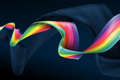 Colorful Ribbons Abstract Wallpapers