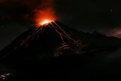 Mount Nyiragongo Night Volcano Wallpapers.jpg