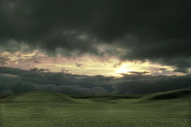Cloudy Landscape Wallpapers