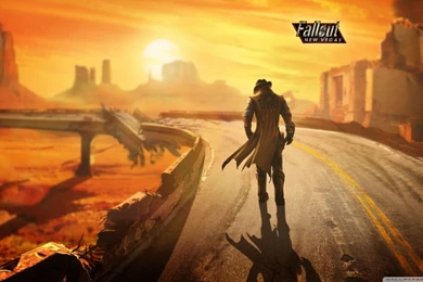 Fallout New Vegas Lonesome Road HD Desktop Wallpapers : Widescreen ...