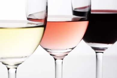 White Wine Rose Wine Red Wine