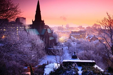 Snow Winter City Wallpapers