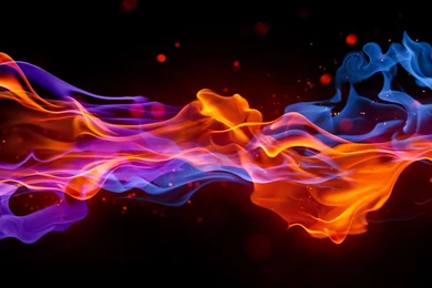 Abstract Fire Black Backgrounds