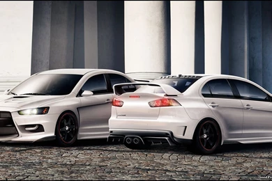 Mitsubishi Lancer Evolution 2015 Modified Image