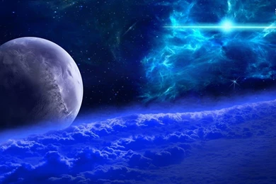 Blue Cosmos The Universe Wallpapers (38694870) Fanpop