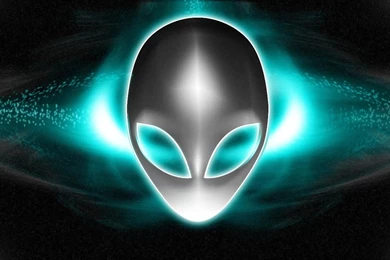AQUA ALIEN WALLPAPER (