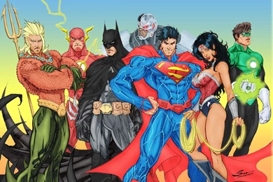 The Heroes Of Justice League Wallpapers And Images Wallpapers ...