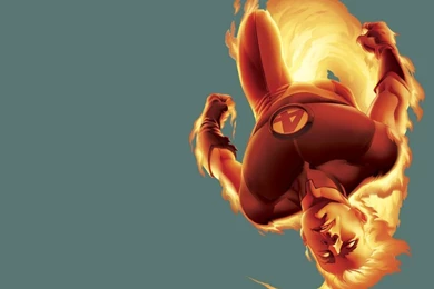 My Free Wallpapers Comics Wallpapers : Ultimate Human Torch