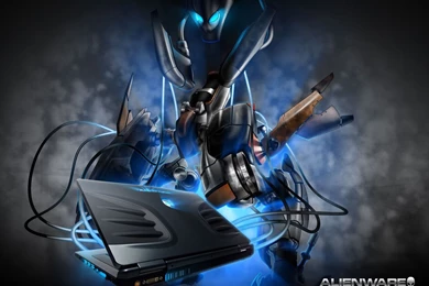 Robot With A Laptop HP Wallpapers And Images Wallpapers ...