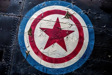 WALLPAPER HD Aircraft Shield Captain America Logo Hd Wallpa