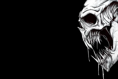 Dark Skull Evil Horror Skulls Art Artwork Skeleton D Wallpapers ...